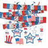 Patriotic Giant Room 4th of July Decoration Kit