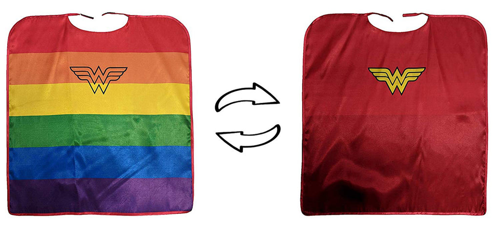Wonder Woman Rubies Pride Adult Cape