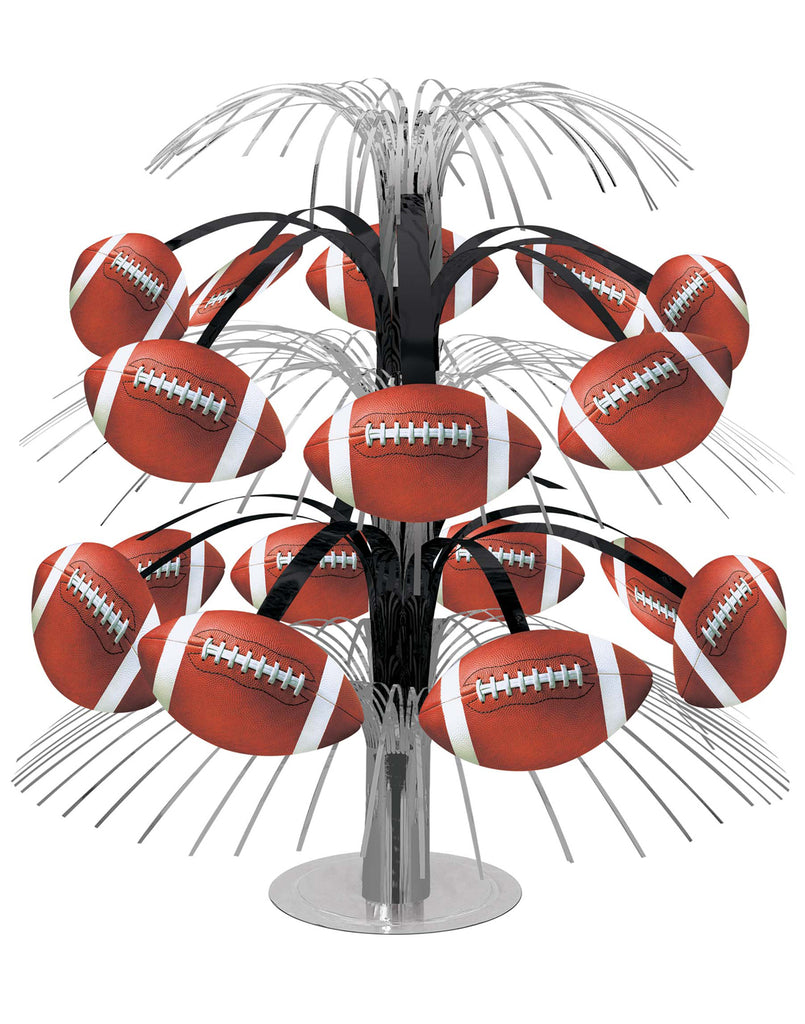 Football Party Cascading Table Centerpiece