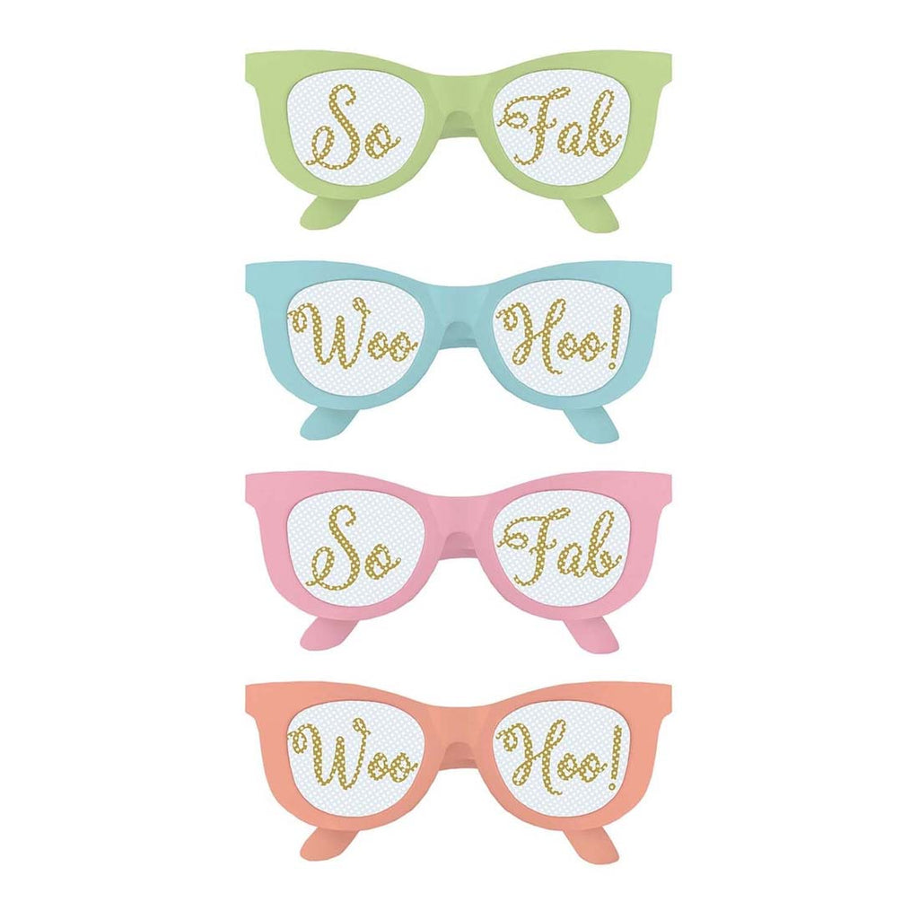 Confetti Fun Glasses Party Favors