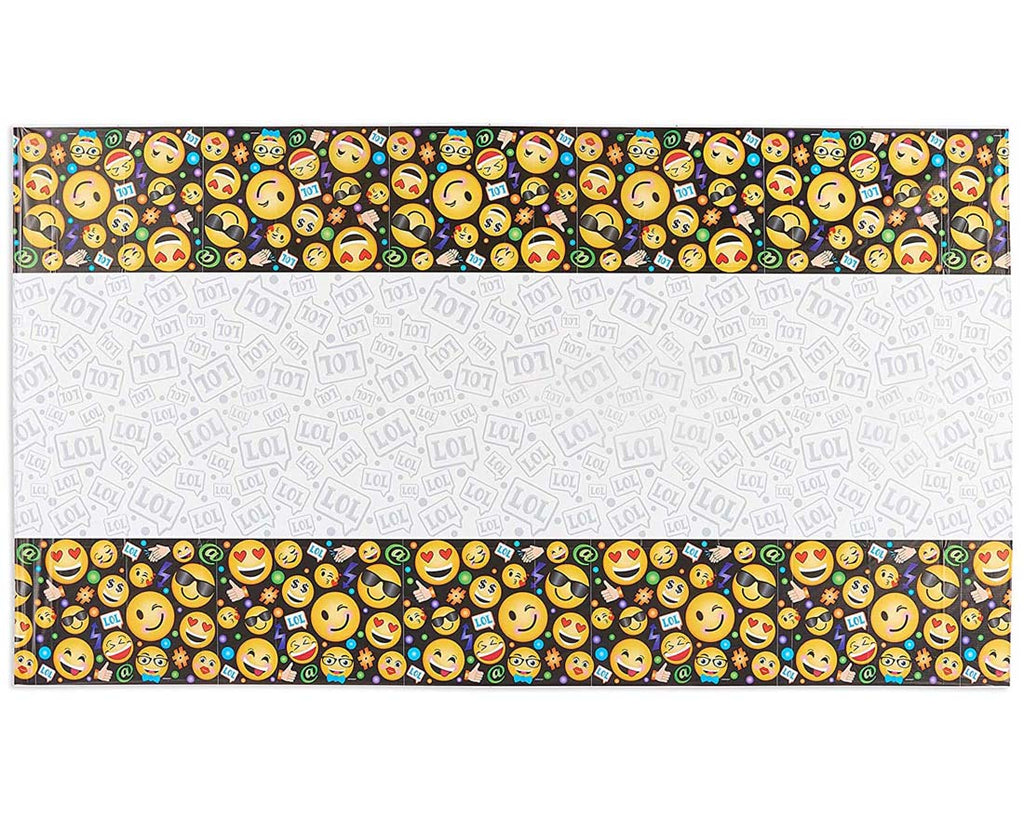 Emoji LOL Party Plastic Table Cover
