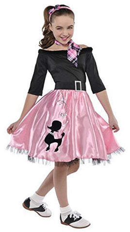 Grease Girls 50's Pink Ladies Costume Jacket