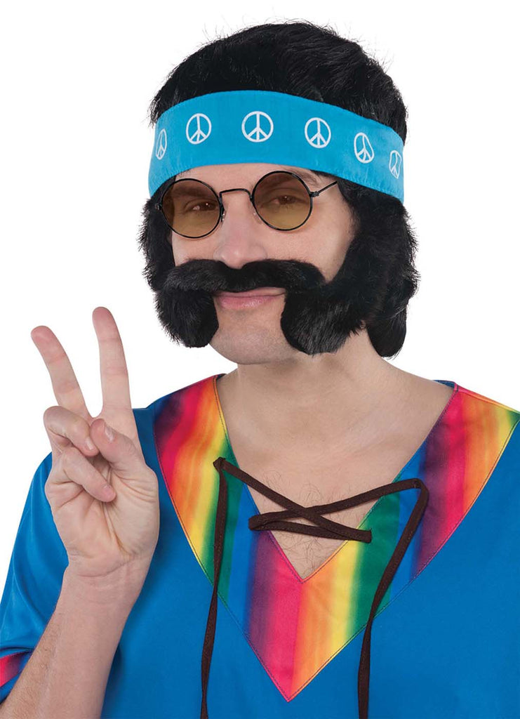 Hippie Adult Accessory Wig Kit