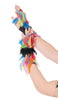 Rainbow Adult Feather Gloves
