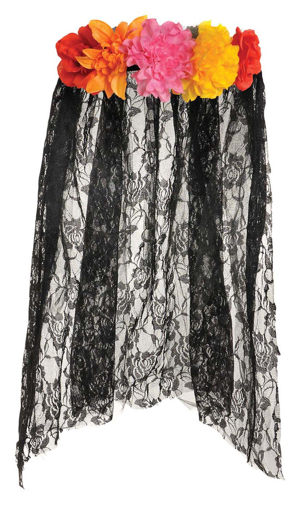 Day Of The Dead Adult Costume Veil