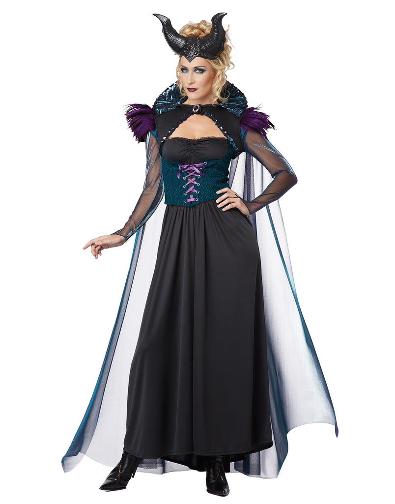 Evil Queen Villain Sorceress Costume