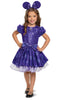 Potion Purple Minnie Mouse Girls Deluxe Costume