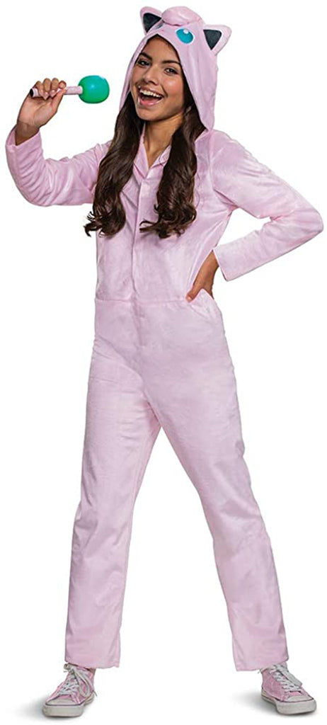 Jigglypuff Girls Pokemon Jumpsuit Costume