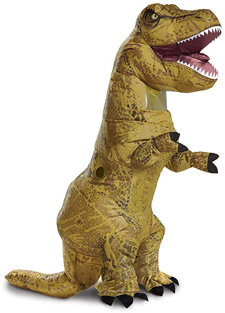 Trex Jurassic World Boys Inflatable Costume