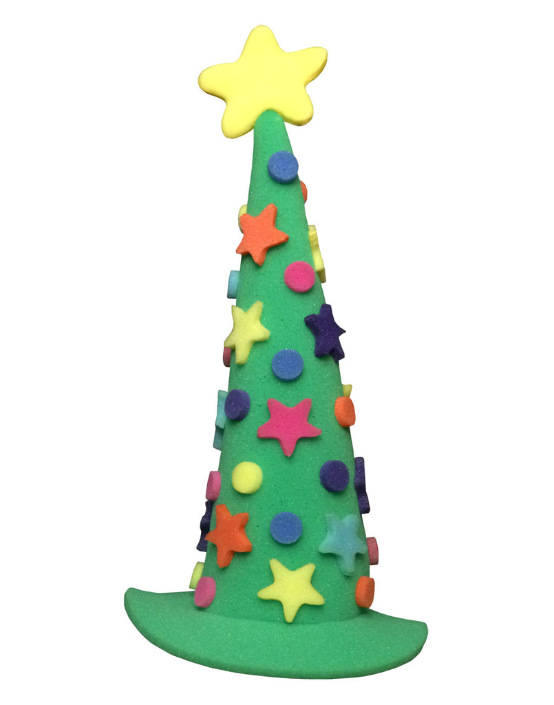 Christmas Tree Adult Foam Hat