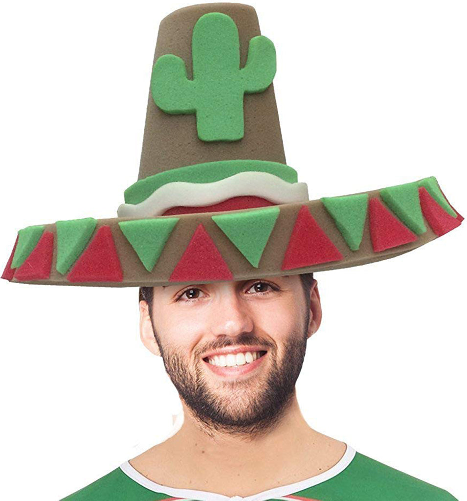 Mexican Sombrero Adult Foam Hat