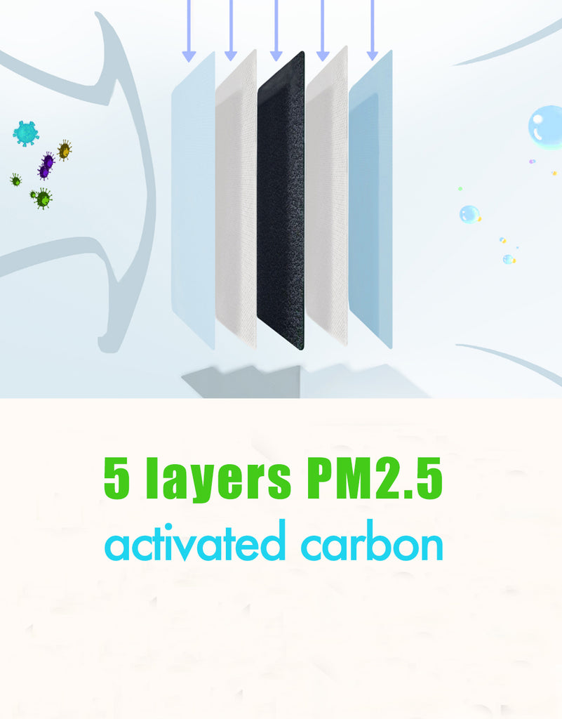 PM2.5 Activated Carbon Filters