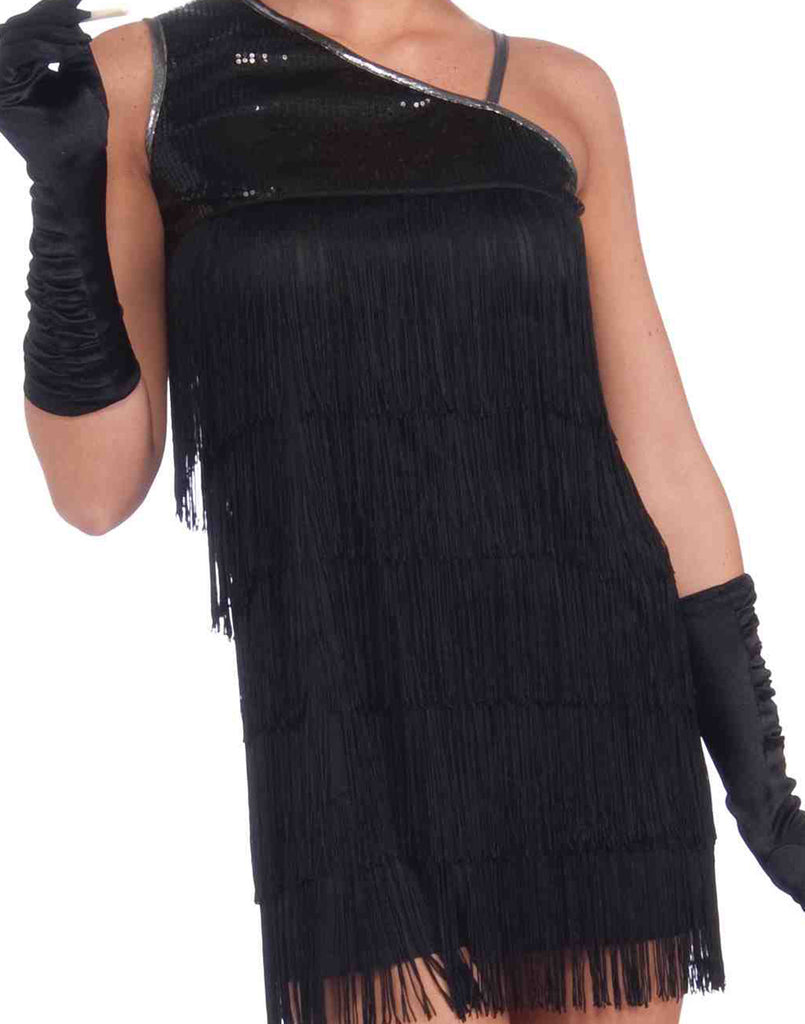 Black Diamond Dazzle Flapper Costume