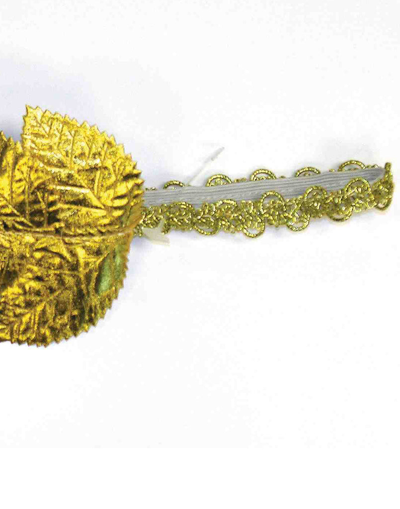 Greek Roman Laurel Wreath Gold Leaf Headband
