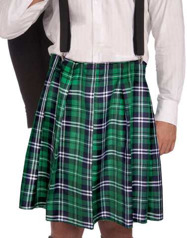 St Patrick Adult Collar And Suspenders Set