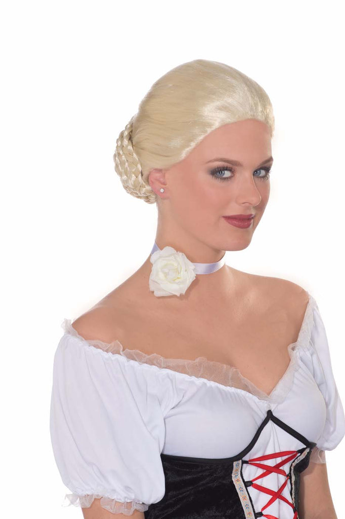 Spanish Dancer Adult Costume Wig