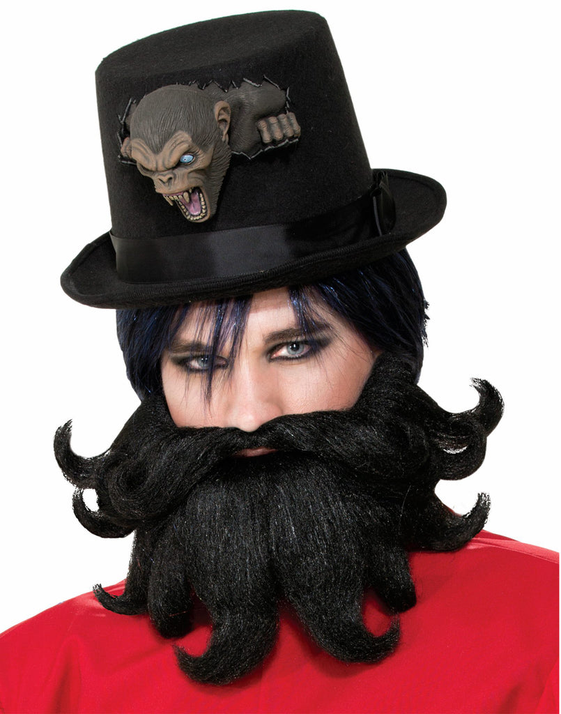 Scoundrel Moustache And Beard