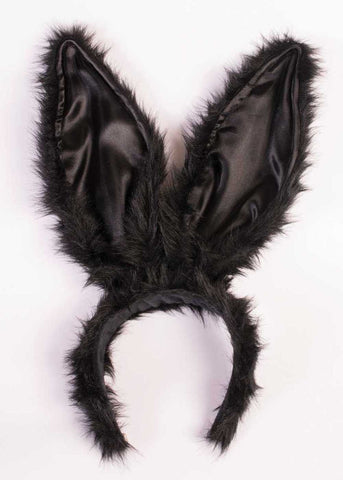 Black Cat Pom Pom Child Headband