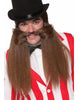 Carnival Master Brown Adult Beard Moustache