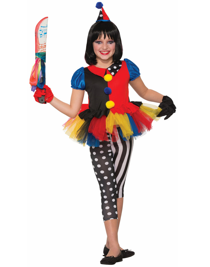 Evil Clown Lil Girlie Costume