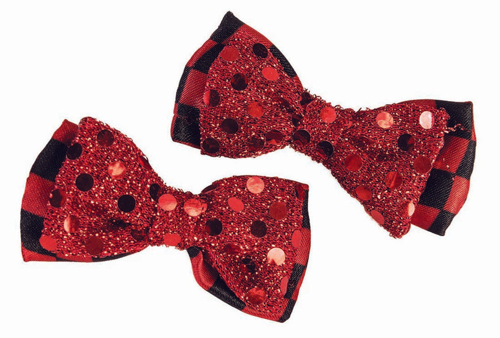 Little Red Hair Shoe Clips
