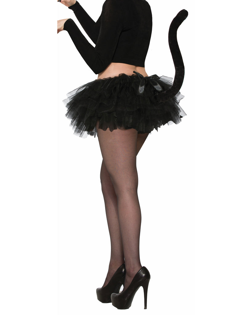 Black Cat Adult Tutu With Tail