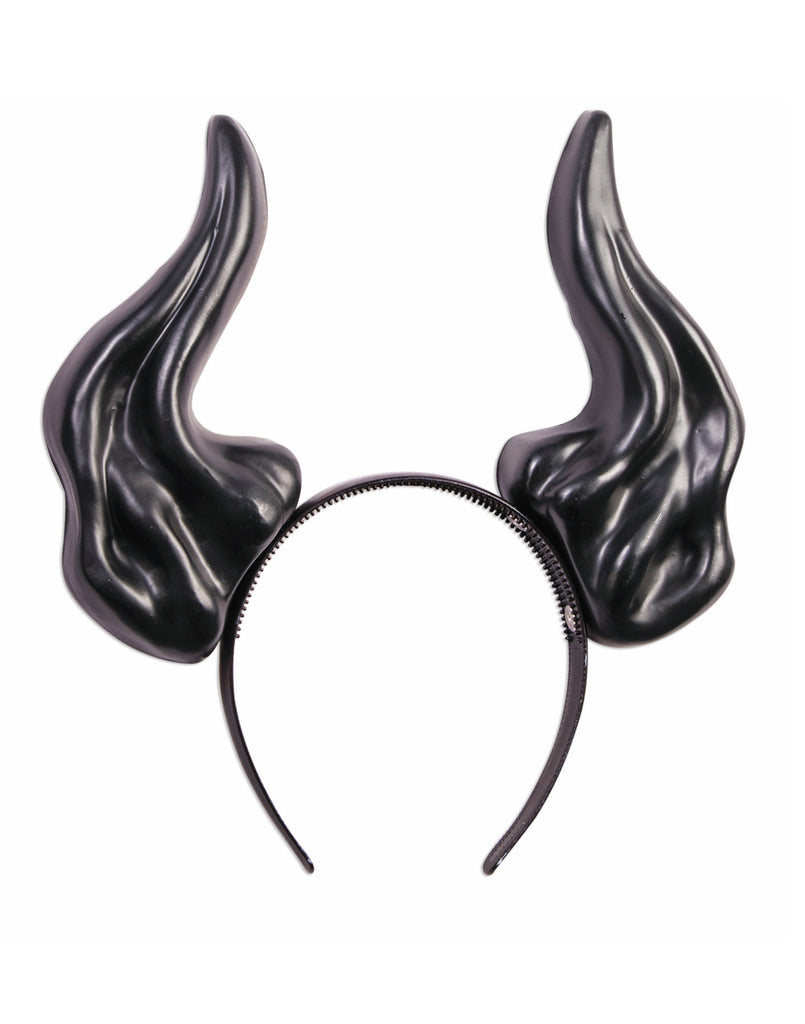 Demon Horns Adult Costume Headband