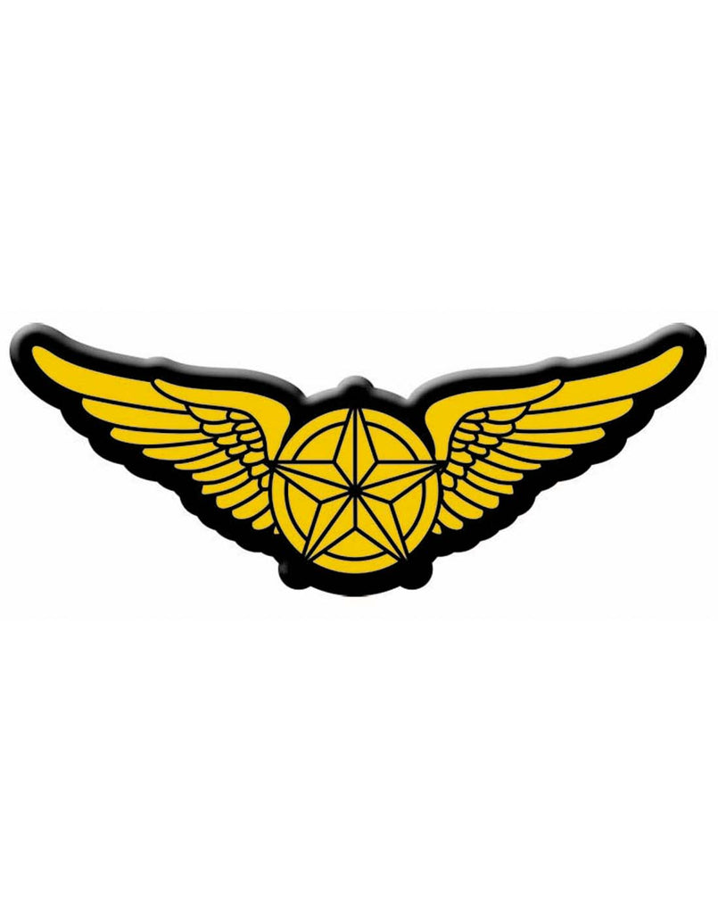 Pilot Wings Iron On Applique Accessory