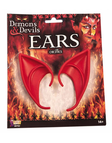 Pointed Red Devil Ear Tips
