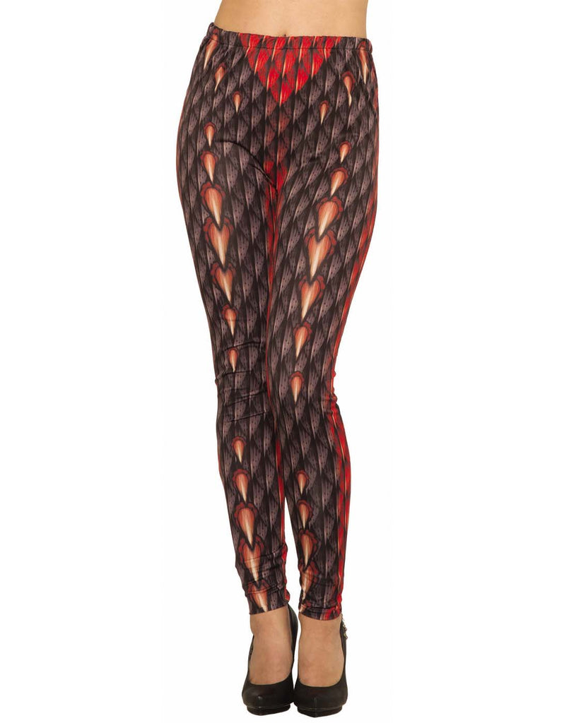 Demon And Devils Adult Costume Leggings