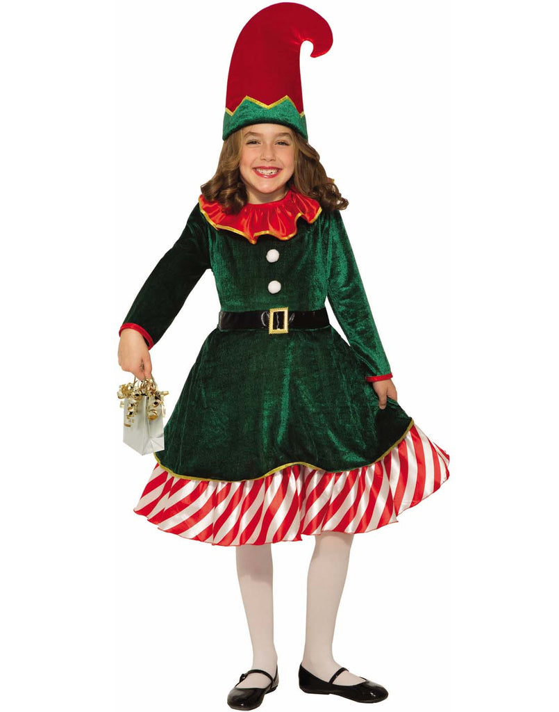 Santas Lil Elf Child Costume