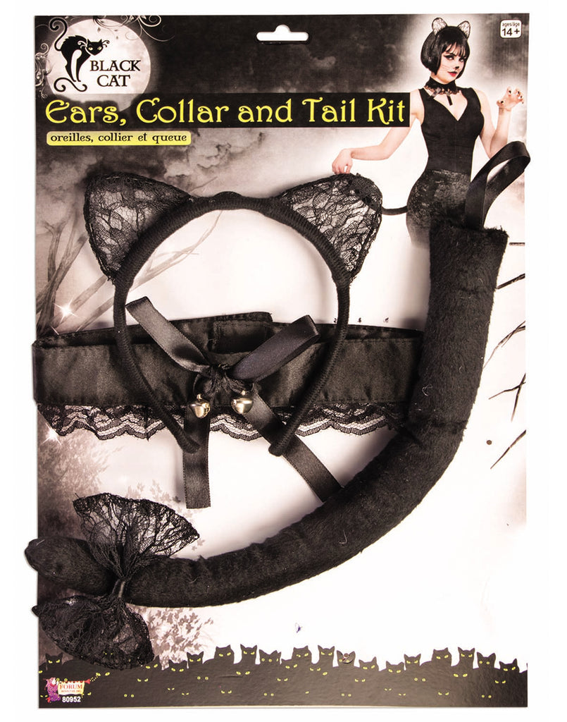 Lace Cat Adult Costume Kit