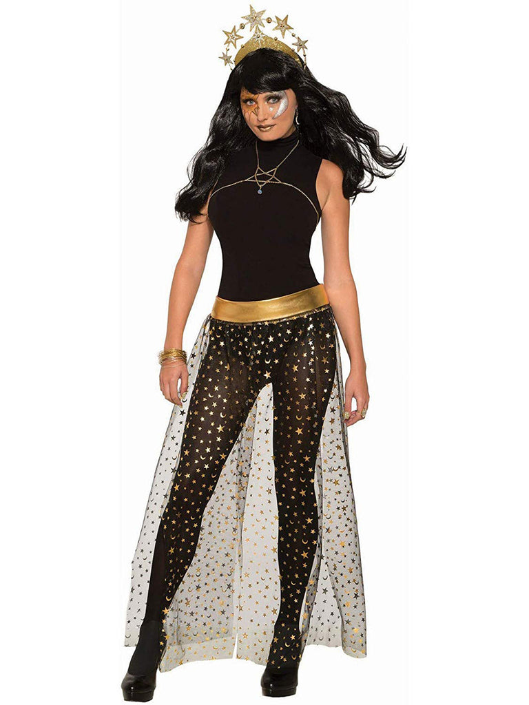 Star Moon Adult Overlay Fantasy Skirt