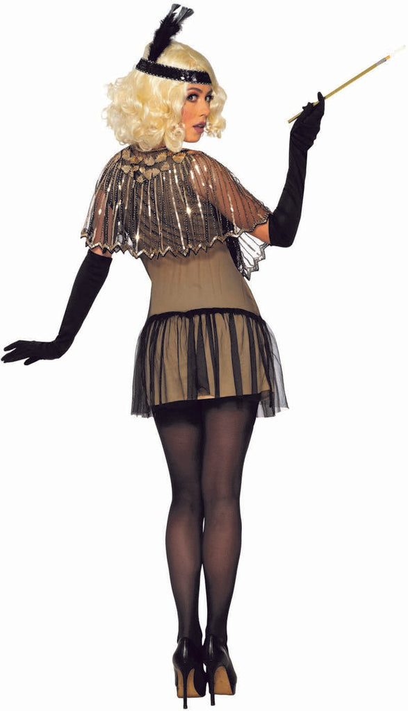 Roaring 20s Womens Sequin Shawl