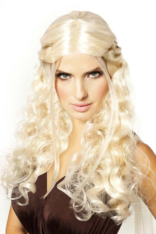 Enchanted Elegance White Wig