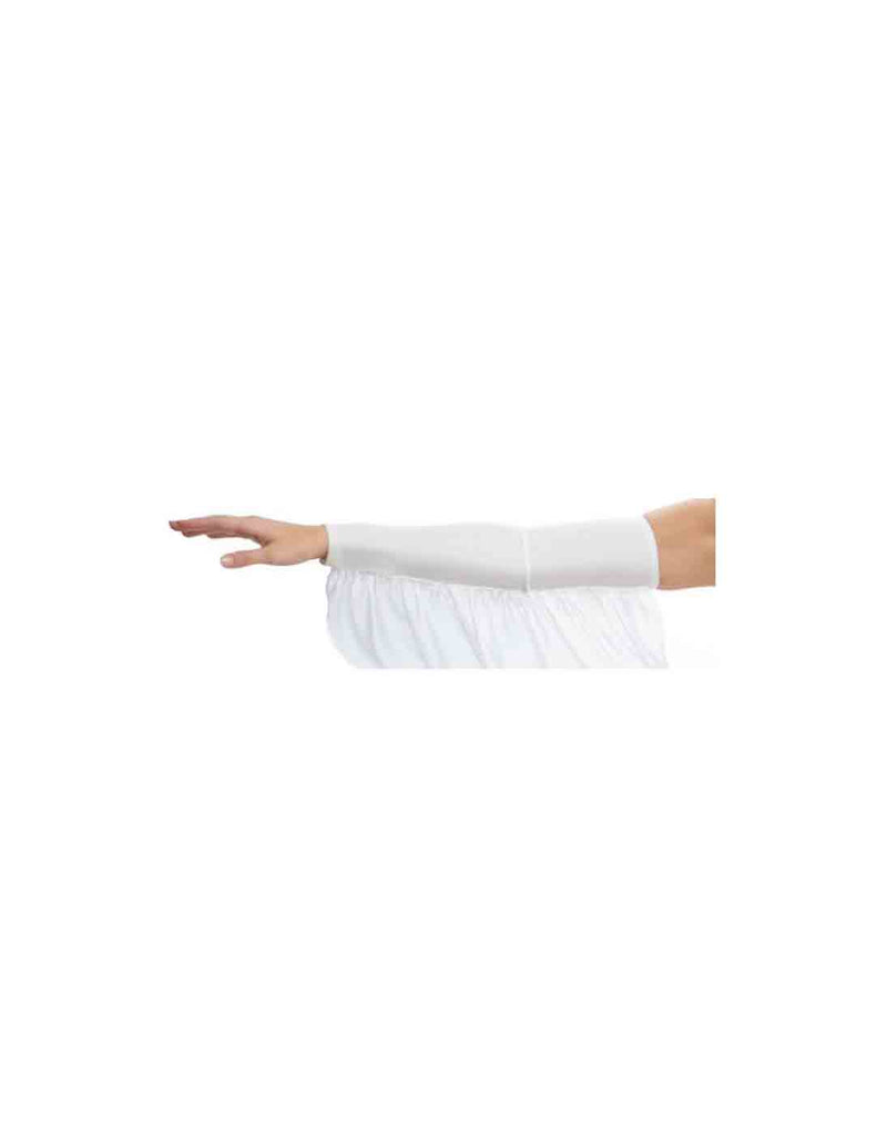 White Fantasy Adult Flowy Arm Sleeves
