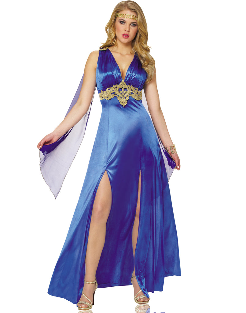 Sapphire Roman Goddess Costume