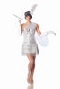 Gatsby Flapper Adult Silver 20s Costume
