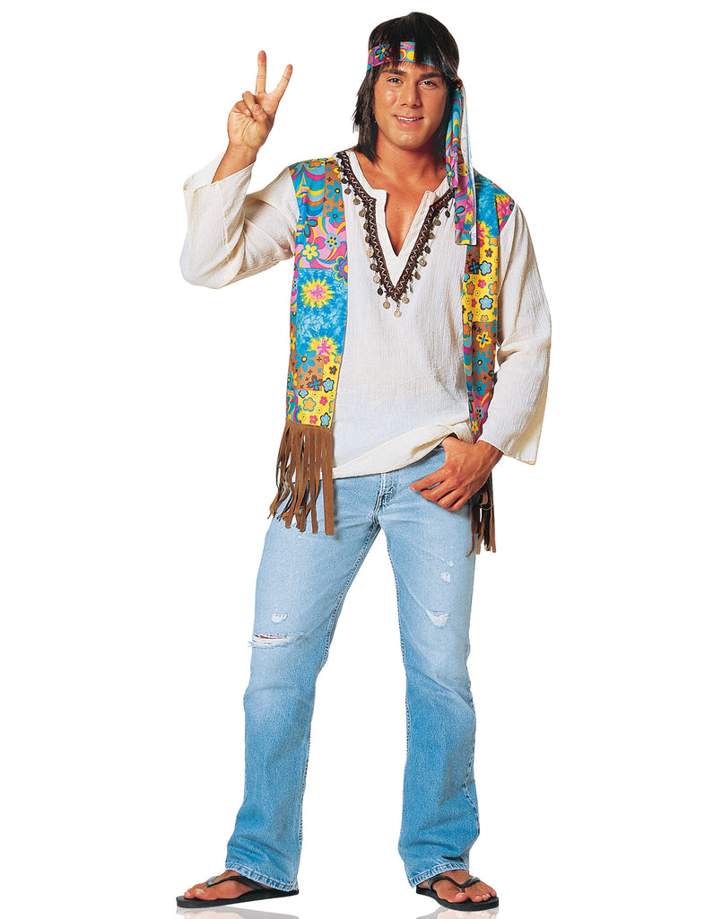 Hippie Dude 70s Adult Costume