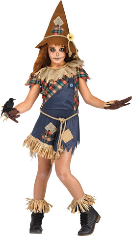 Sliver Flapper Childs Costume