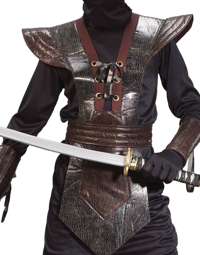 Brown Ninja Fighter Costume