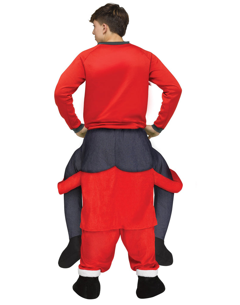 Carry Me Santa Adult Costume