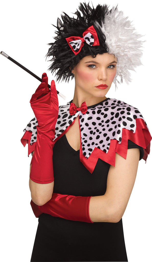 Cruella De Vil Diva Womens Accessory Kit