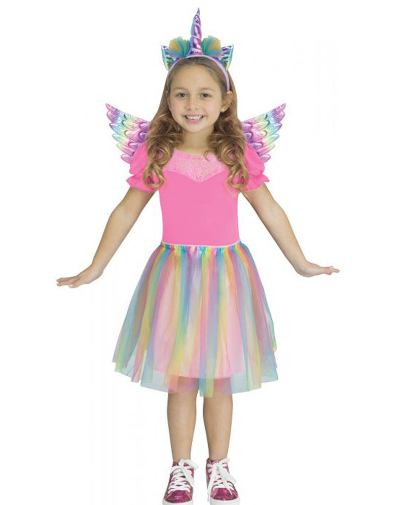 Unicorn Girls Wing Tutu Headband Set