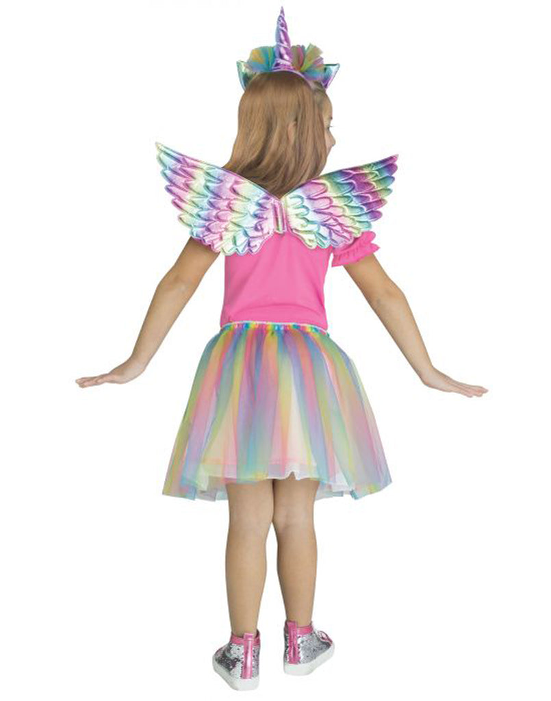 Unicorn Girls Wing Tutu Headband Set