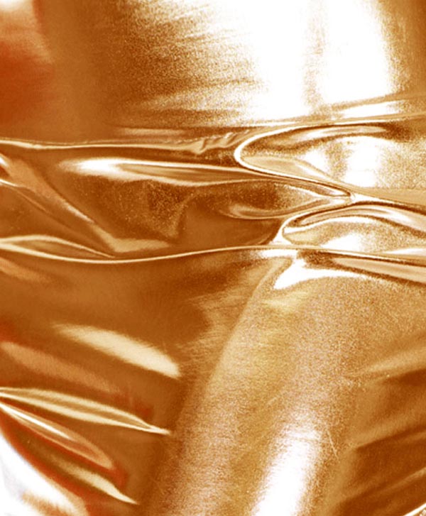 Sexy Gold Metallic Bodysuit