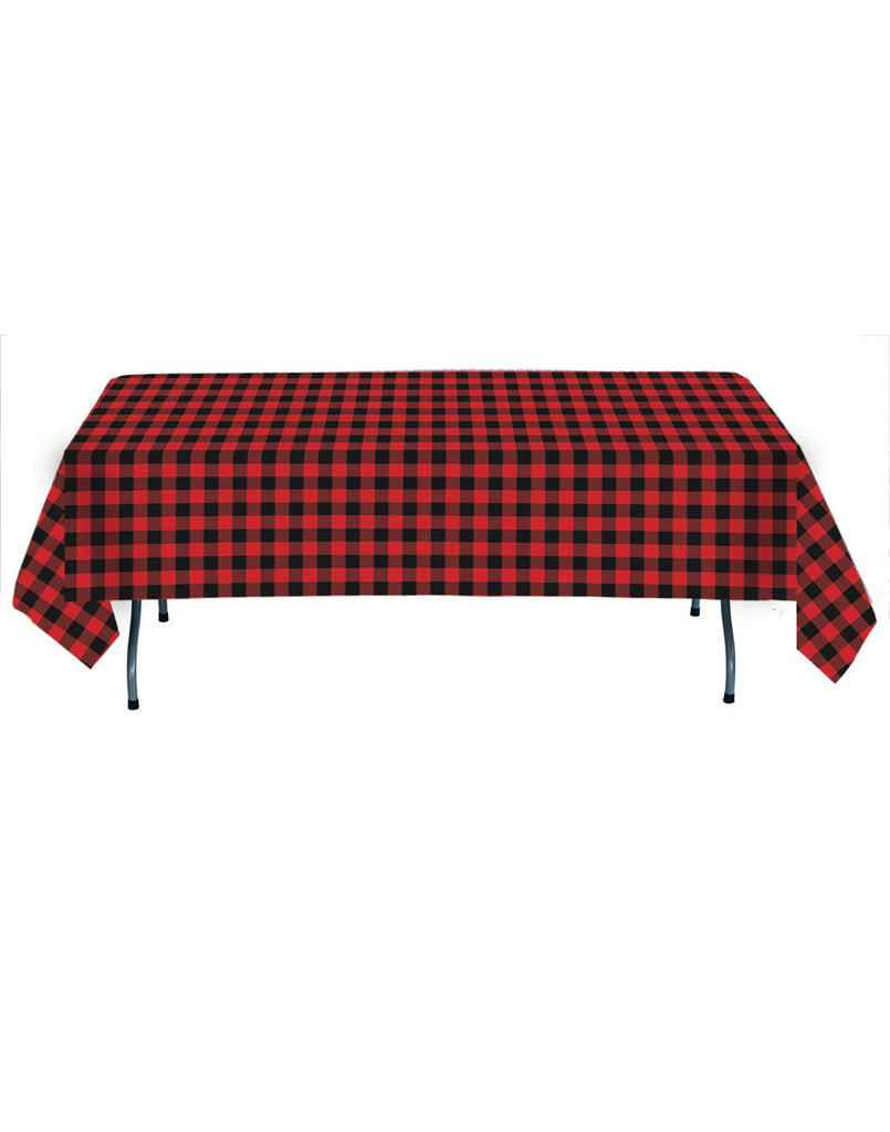 Buffalo Plaid Party Table Cover
