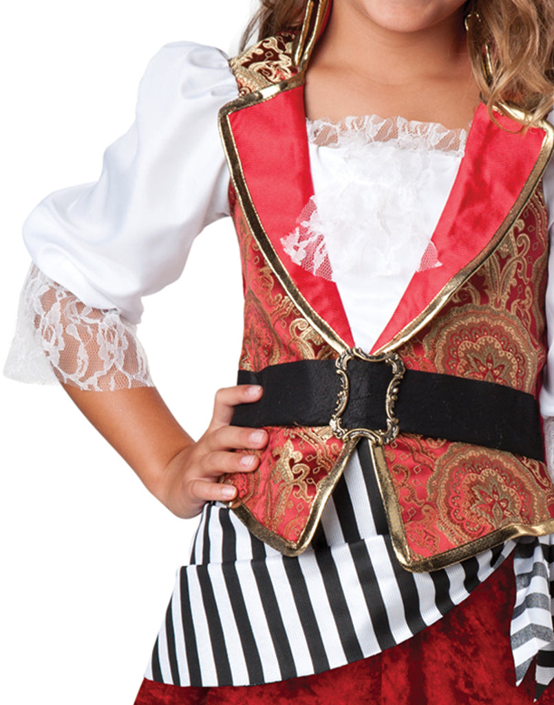 Pretty Pirate Captain Buccaneer Costume