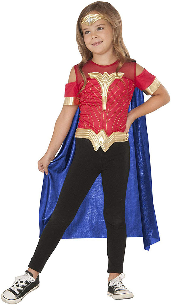 Wonder Woman Girls Child Costume Top