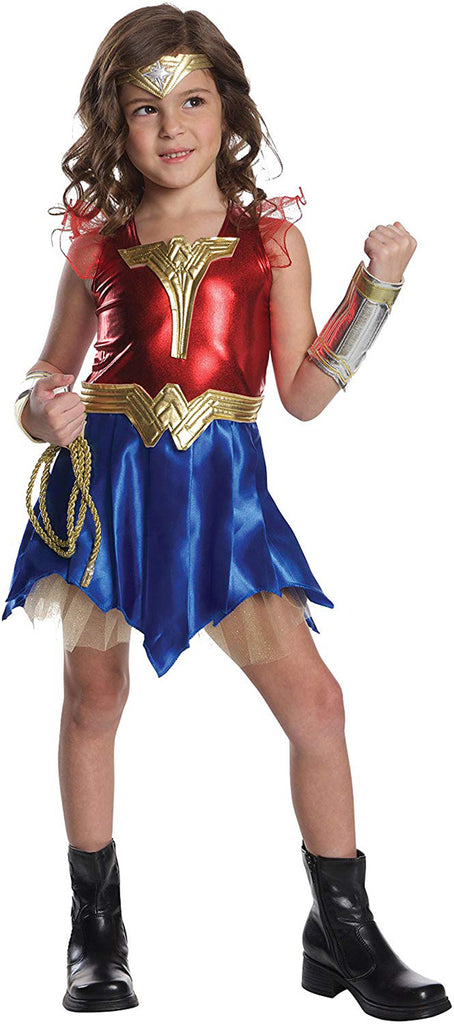 Wonder Woman Deluxe Girls Costume Dress